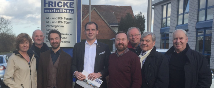 Zu Besuch bei Fricke Metallbau Zu Besuch bei Fricke Metallbau
