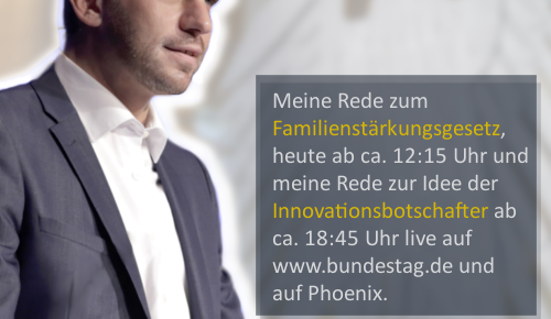 Heute spreche ich gleich zwei Mal im Plenum des … Heute spreche ich gleich zwei Mal im Plenum des …